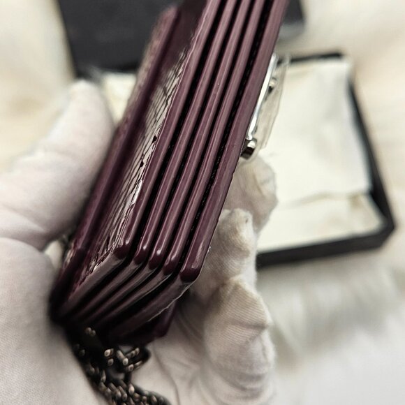 MCM Studded Cardholder Crossbody Chain - Picture 8 of 17